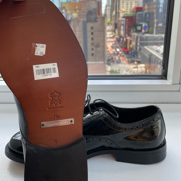 NWT❗️Dolce & Gabanna tuxedo wingtip Oxfords - Picture 4 of 9